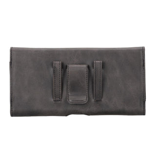 Yonkers Security Belt-Mounted Leather Phone Holster