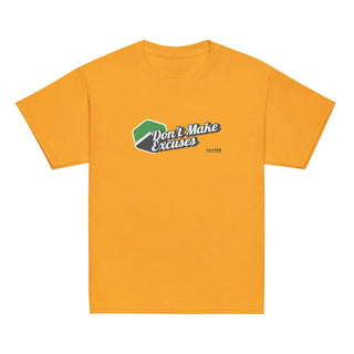 Youth classic tee - Don't make excuses - 100% Cotton