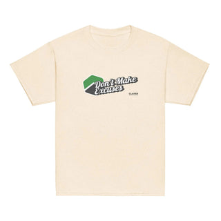 Youth classic tee - Don't make excuses - 100% Cotton